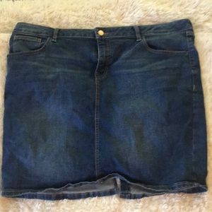 Jean skirt